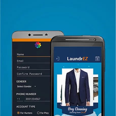 Mobile app design from the Fragile Logic Studio portfolio