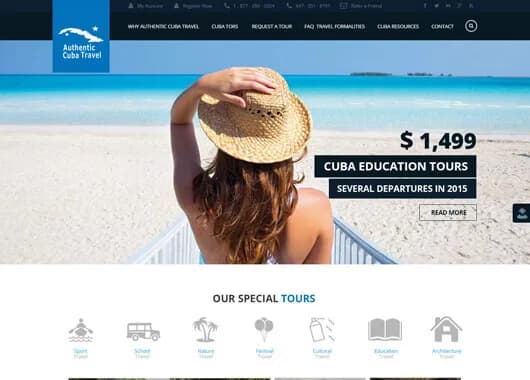 Business website design from the Fragile Logic Studio portfolio