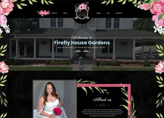 Parallax website design from the Fragile Logic Studio portfolio