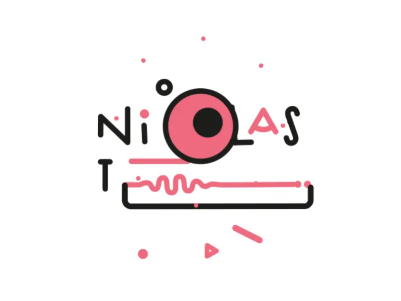2D animated logo design from the Fragile Logic Studio portfolio